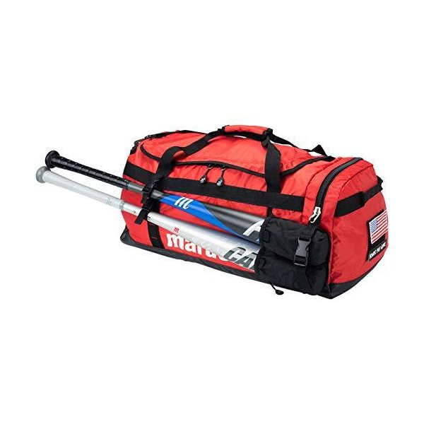Marucci Sports - Team Utility Duffel Bag Red， Red， One Size， Team Utility Duffel， Bags (MBTUDB-R) 並行
