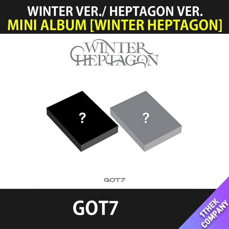 [２種セット]（オンライン特典）GOT7 MINI ALBUM [WINTER HEPTAGON] (WINTER VER./ HEPTAGON VER.)