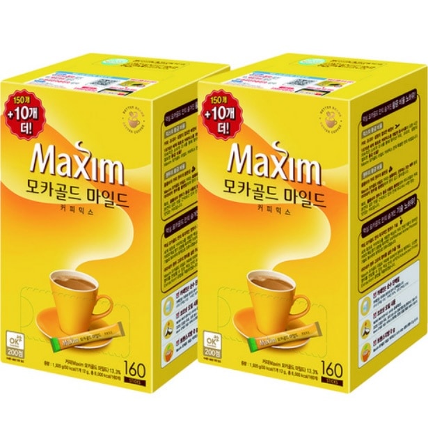 モカゴールド マイルド コーヒーミックス 320ea(160ea*2CTNS)