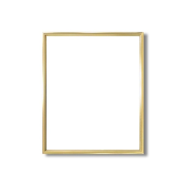 デッサン額縁/フレーム 大衣サイズ 509394mm ゴールド 壁掛けひも付き 化粧箱入り 5002