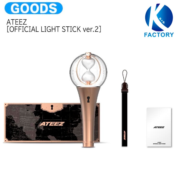 国内発送 ATEEZ [OFFICIAL LIGHT STICK ver.2] 公式ペンライト / 予約商品