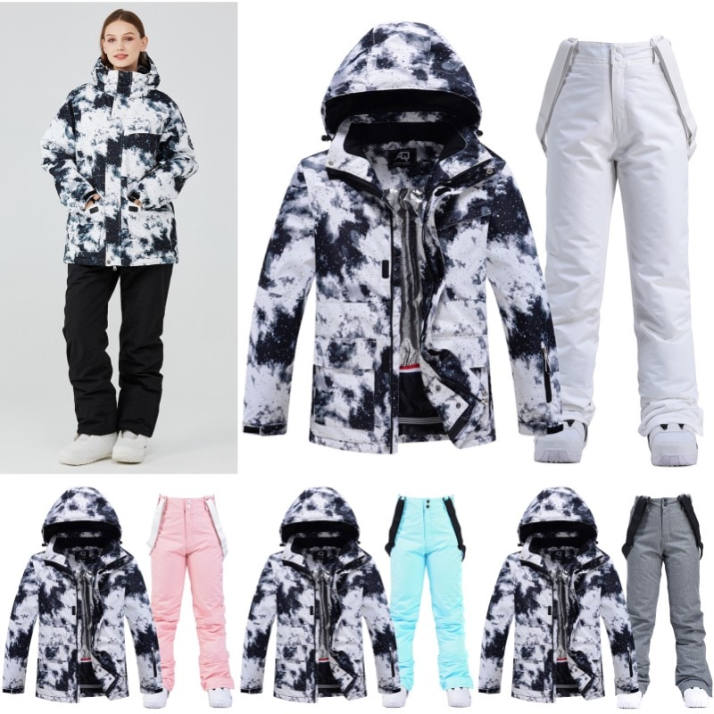 スノーボードウェア スキーウェア 上下セット メンズ レディース 防風 防雪 防水 保温 透湿 快適 スノーグッズ スノーアイテム スノー用品 動きやすい 男女兼用