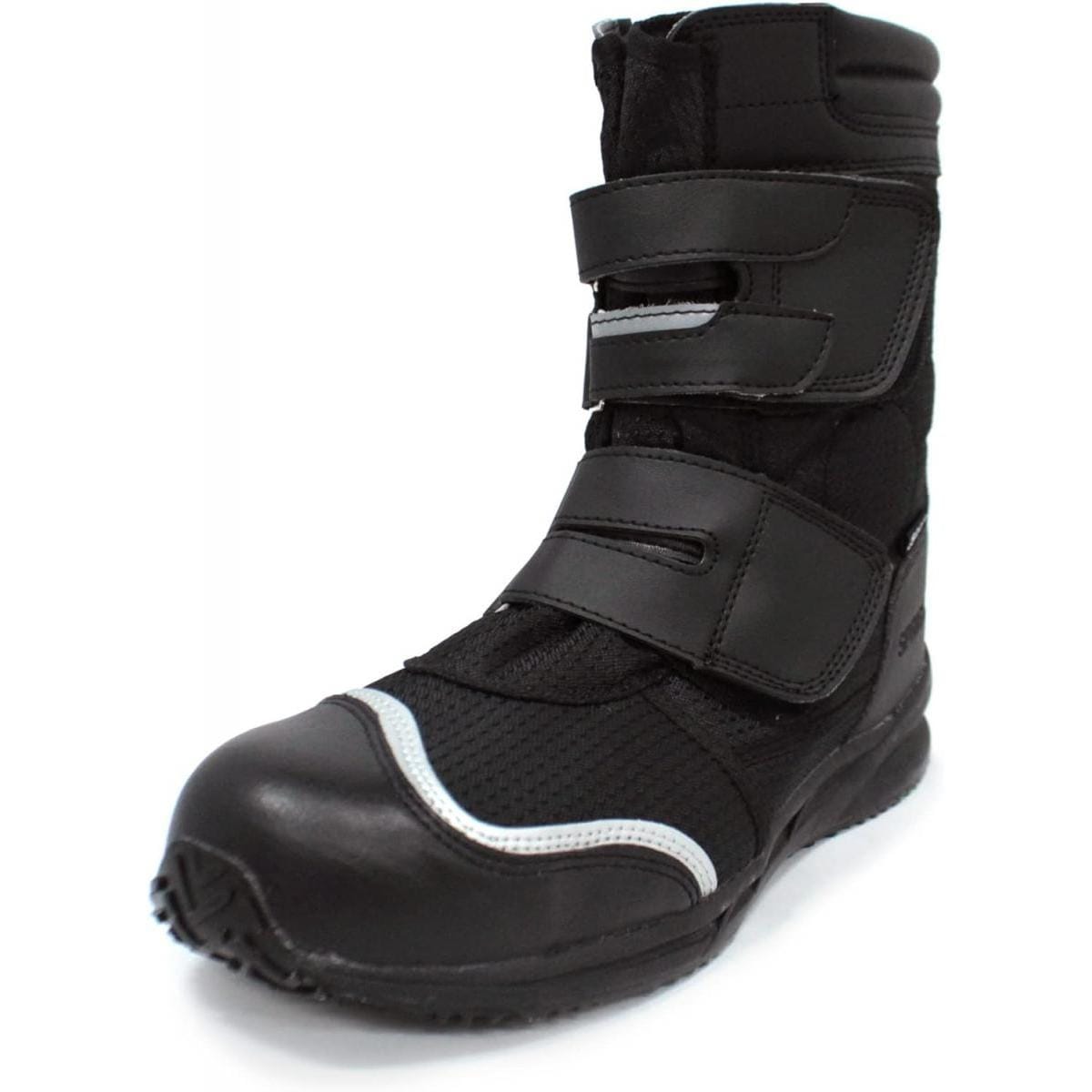 日進ゴム SPRIGGAN #80 黒 ブラック 26.5cm JSAA-B規格 スニーカー 安全靴 作業靴 ハイパーVソール 樹脂先芯 先芯 軽量 耐油 ハイカットcm