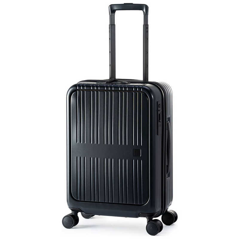 A.L.I　ハードキャリー Pitaflat ワンタッチフロントオープン ブラック [TSAロック搭載 /37L /3泊～5泊]　PIF881018