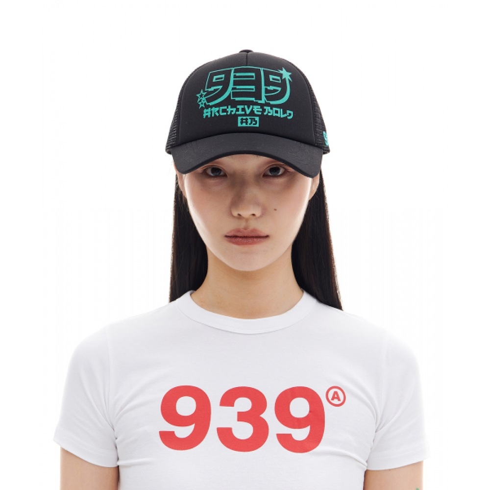 アーカイブボールド 939 タイプ J メッシュキャップ (ブラック)