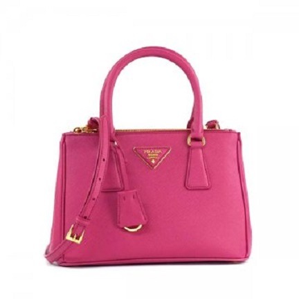 PRADA 1BA896-NZV-F0029 SAFFIANO LUX FUXIA プラダ　ショルダーバッグ フューシャ/ゴールド