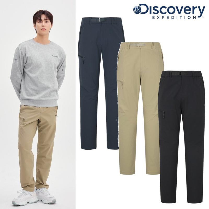[25S/S] DMPT39051 男性 ベルテッド アウトドア テック パンツ 春秋用 ジョガーパンツ