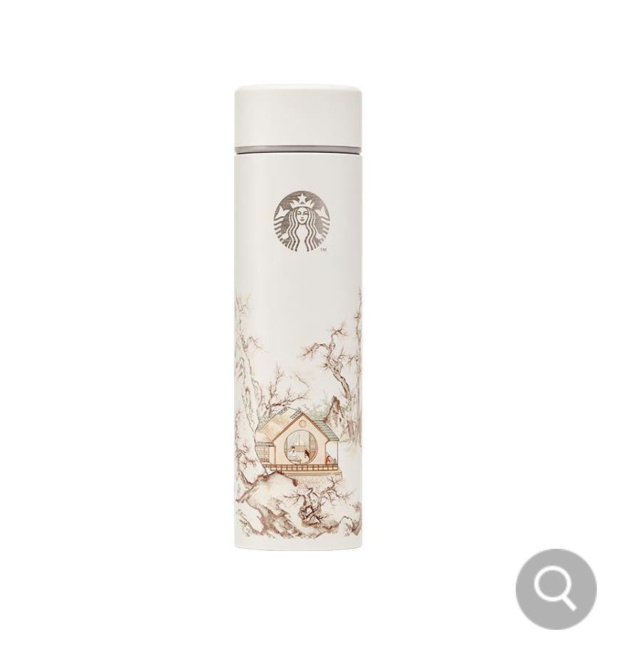 スターバ KOREA 伝統文様イ・ハンチョル梅ソオクドモカタンブラー444ml SS Museum Mocha tumble