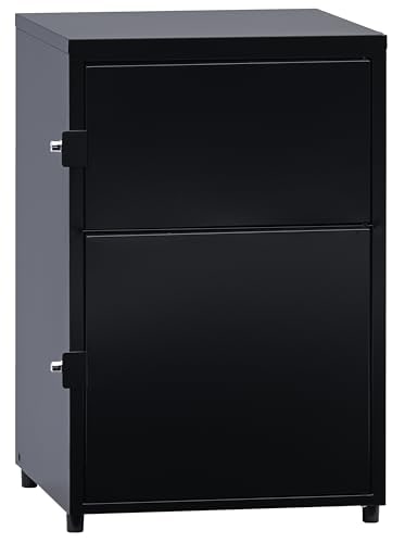 グリーンライフ 宅配ボックス 日本製 宅配BOX 宅配 防水 大容量 大型 屋外 複数投函 戸建て用 二段宅配ボックスReceibo(レシーボ) 置き配 不在受取 防犯対策 盗難防止 鍵付き おしゃれ