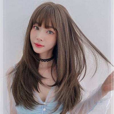 がーる❤︎ウィッグご確認ページ Qoo10] Cest la vie 翌日出荷 フル ウィッグ ロング シャギ