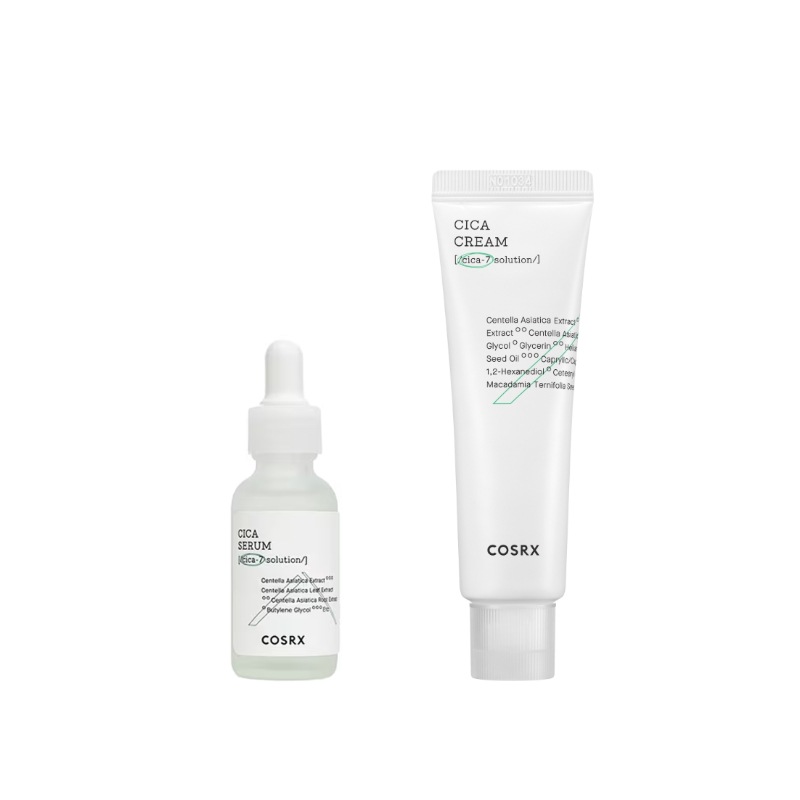 シカ鎮静セット(ピュアフィットシカセラム 30ml+コスアルエックスピュアフィットシカクリーム50ml)