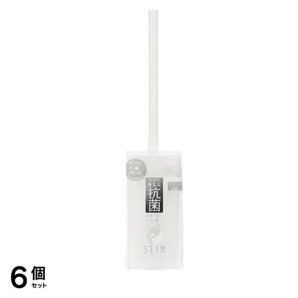 マーナ 抗菌SLIMトイレブラシ ケース付き W630W 1セット 6個セット