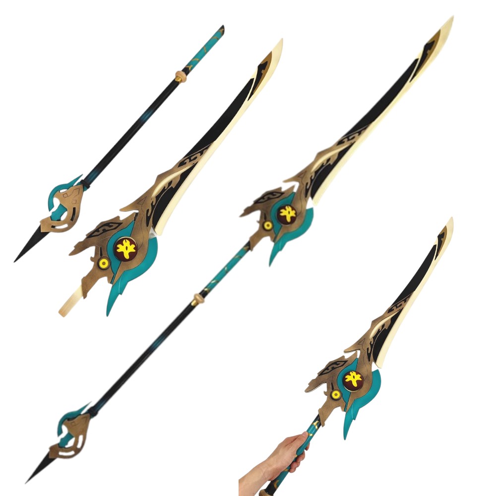 Monenjoy　崩壊スターレイル スタレ 景元（けいげん） 神君 武器　コスプレ道具　1.8m 2m レプリカ　木　撮影道具　Monenjoy　ハロウィン　げんしん　イベント　仮装　おもちゃ