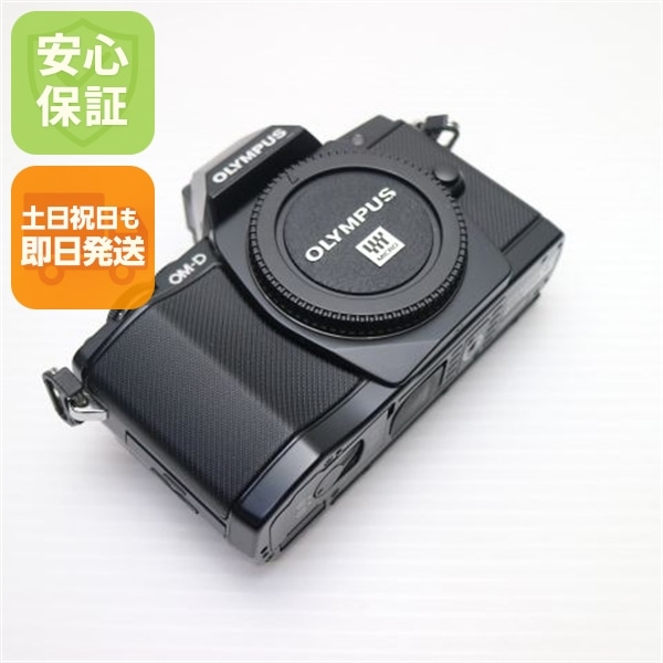 新品同様 E-M5 ブラック ボディ デジ1 OLYMPUS 64