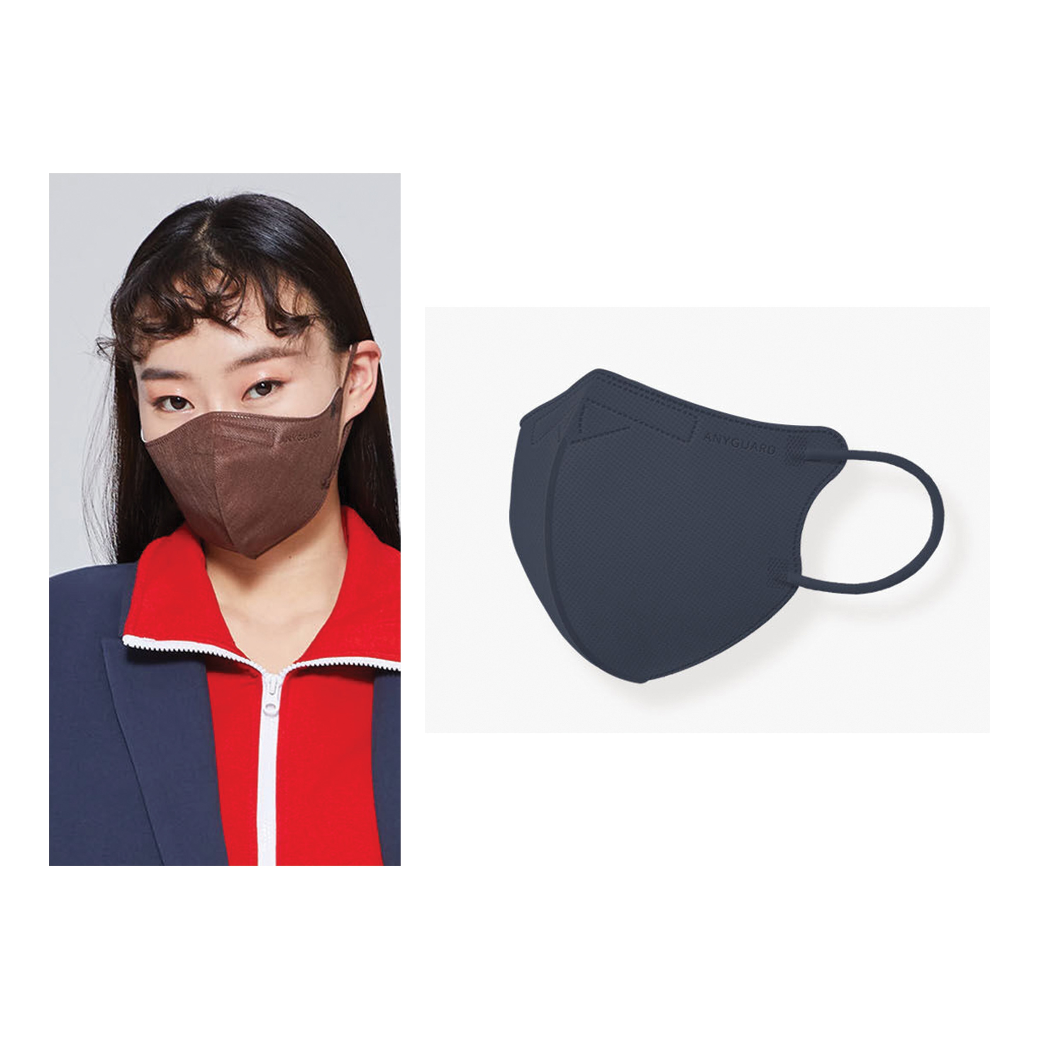 [コユンジョン] ファッション カラーマスク くちばし型(S/L) 20枚 韓国の人気商品 韓国正規品 韓国マスク 鳥型マスク