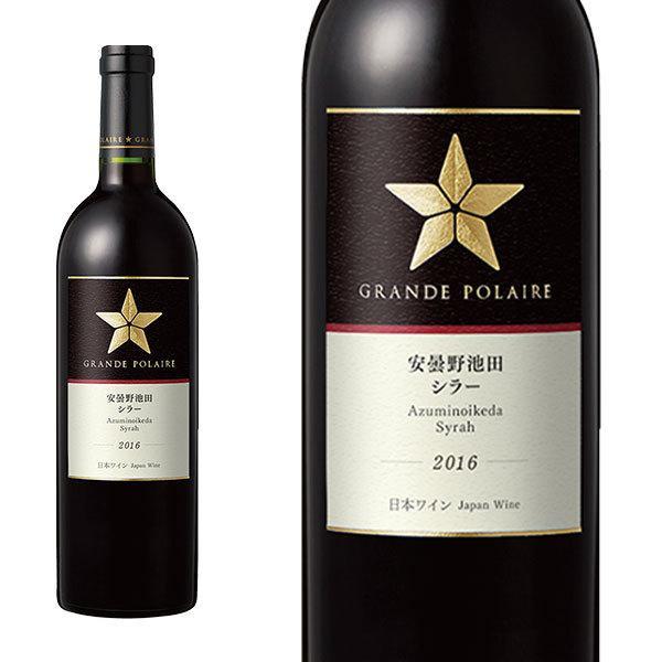 グランポレール 安曇野池田 シラー 2016年 750ml （日本 長野 赤ワイン 日本ワイン）