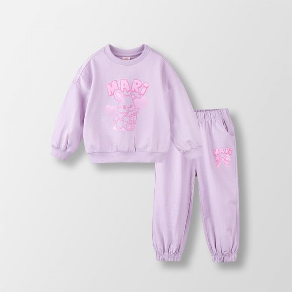 (ウォルトンキッズ) ふわふわバニー上下スーツ 5,148円