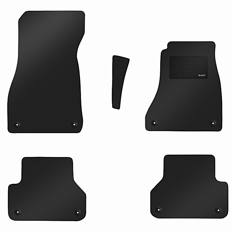 [防水マット]アウディ A5スポーツバック F5C系 右ハンドル フロアマット [カーボン柄]