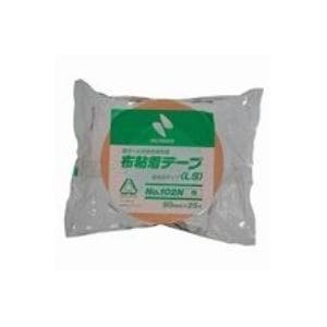 （まとめ）ニチバン カラー布テープ 102N-50 50mm×25m 橙(×10セット)