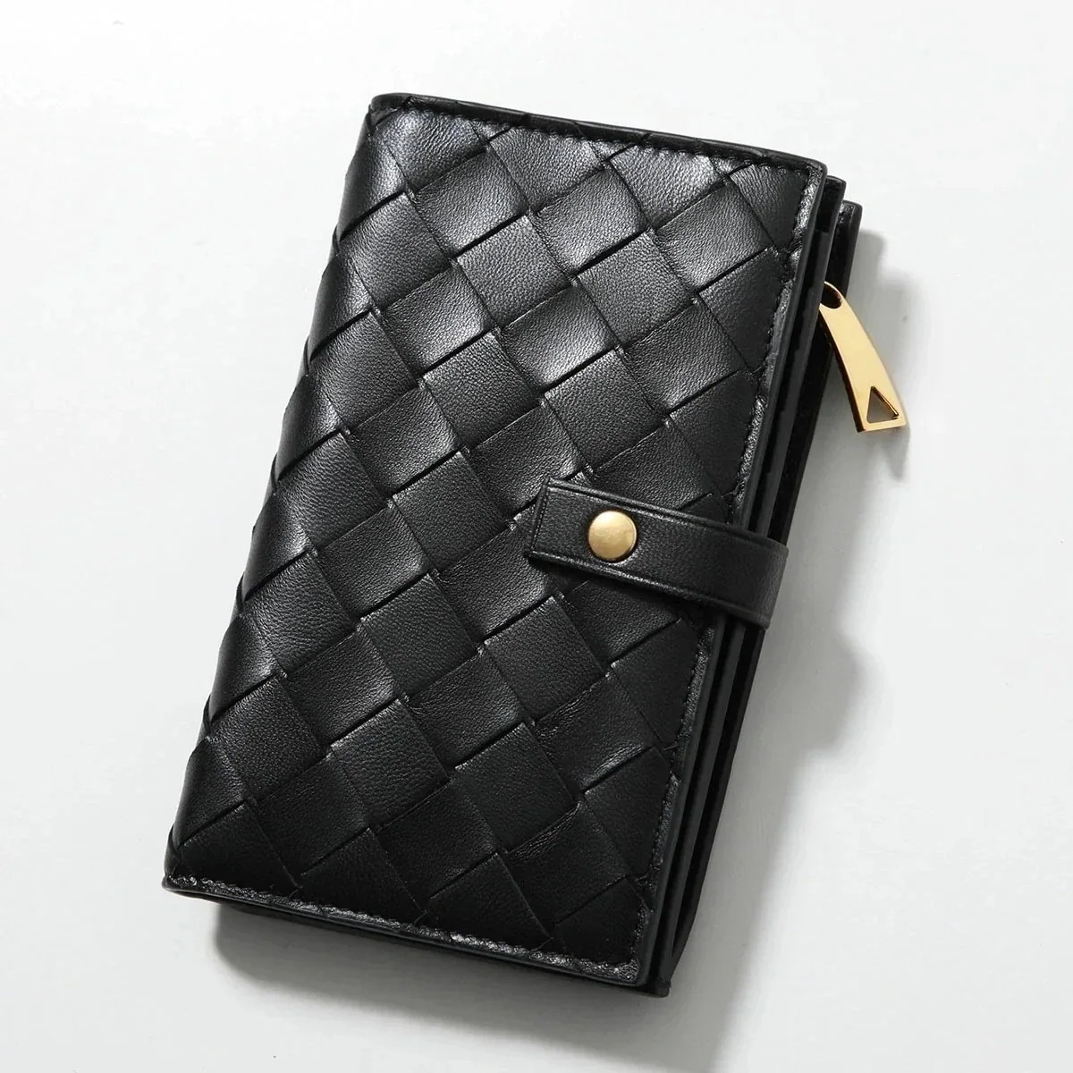 BOTTEGA VENETA ボッテガヴェネタ 二つ折り財布 609070 VCPP3 メンズ イントレチャート レザー ミニ財布 小銭入れあり 8425 60