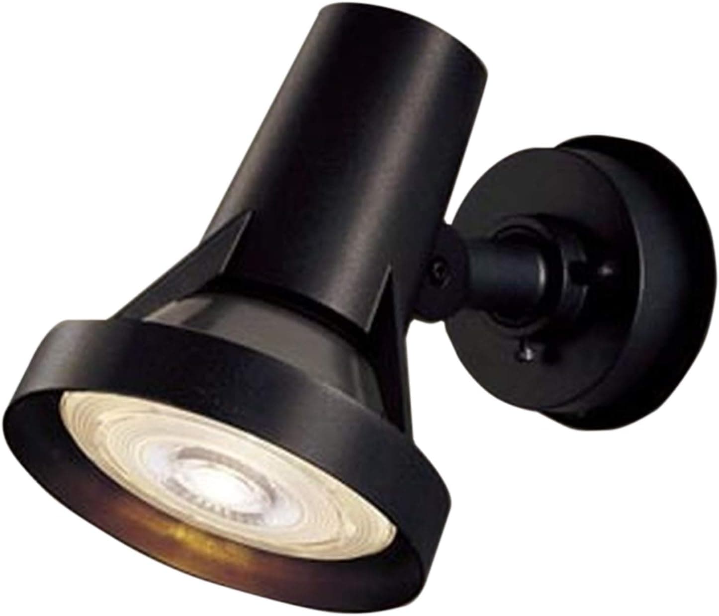 屋外用スポットライト 電球色 オフブラック LGW40114