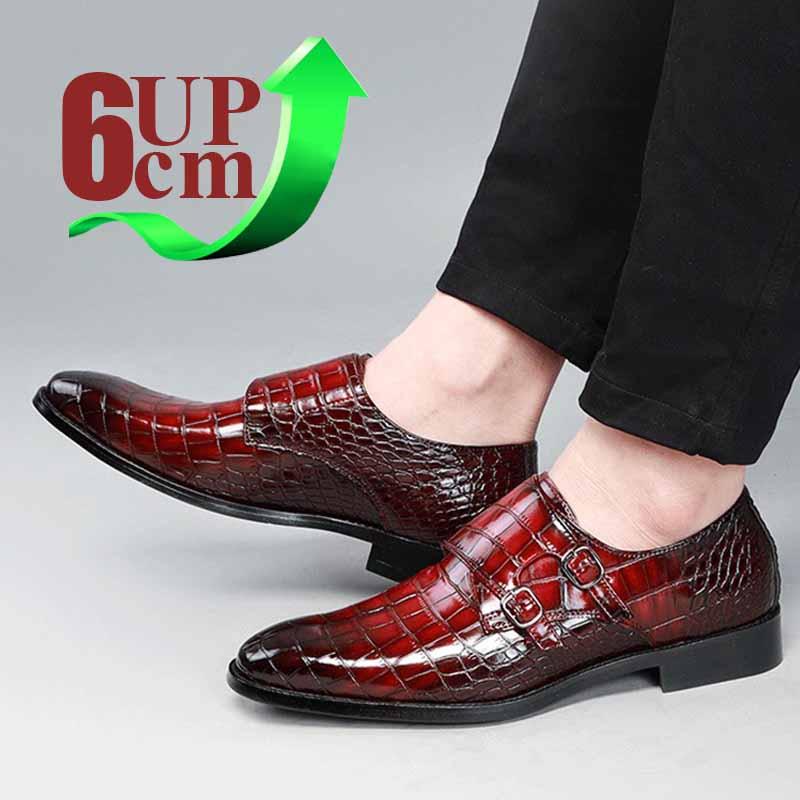 a227シークレットシューズ メンズ 厚底 身長アップ6cm up6cm 背が高くなる 走れる スニーカー レザー インヒール 快適 ビジネスシューズ カジュアルシューズ 紳士靴