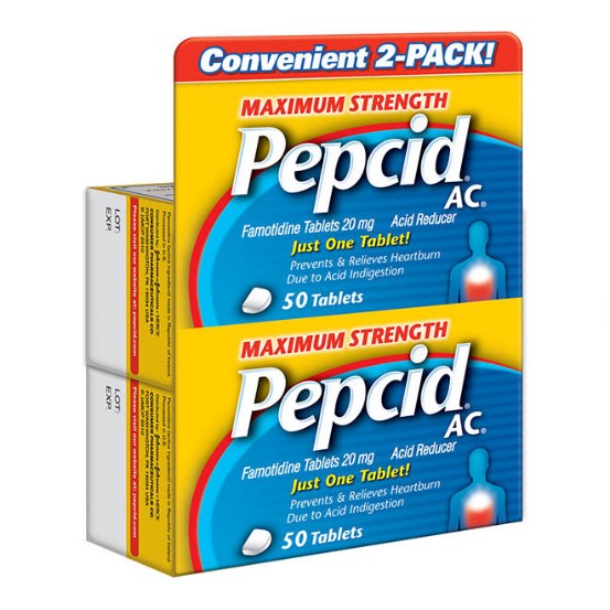 Pepcid AC Maximum Strength Tablets,100 ct.