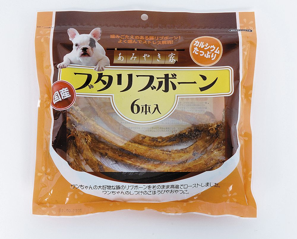 （まとめ買い）アラタ あみやき家 ブタリブボーン 6本 [x8]
