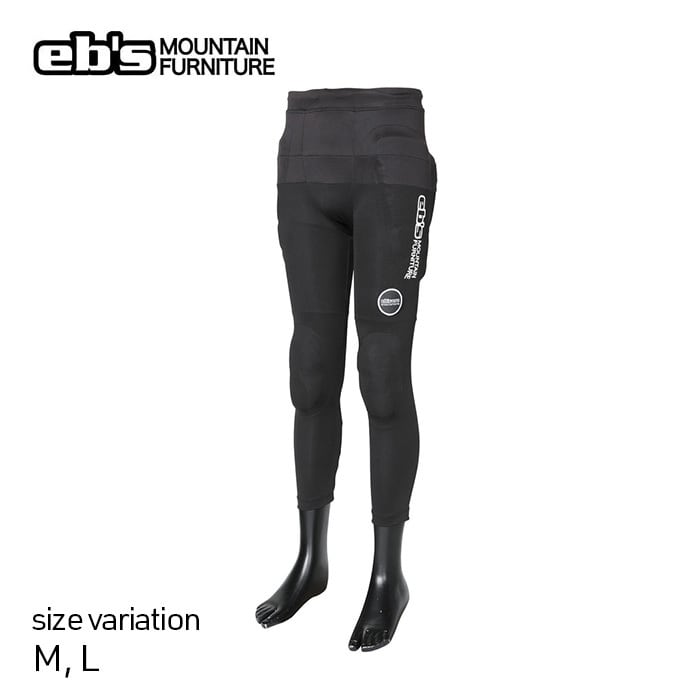 新品未使用 eb s Protector Bottoms HIP PROTECT LONG BLACK G-M 安心保証 即日発送 土日祝発送OK 3