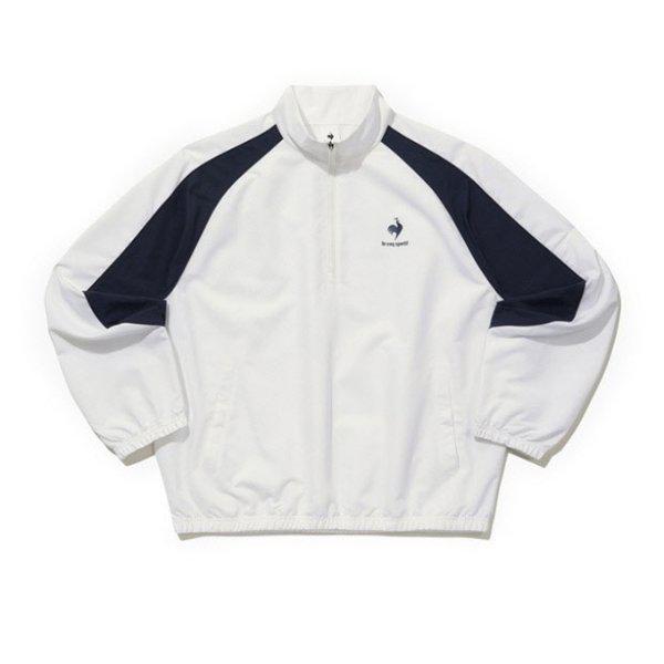 ジャケット TQT QQ123LJK22-WHT カラーブロック ハーフジップ アノラック ジャケット / WHITE