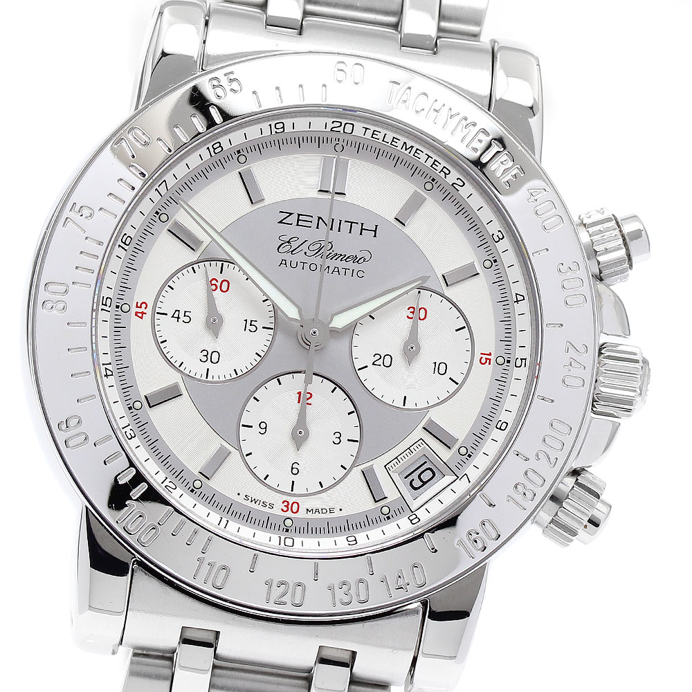 ゼニス ZENITH 01/02.0461.400 エルプリメロ レインボー クロノグラフ 自動巻き メンズ 良品 _889333【中古】