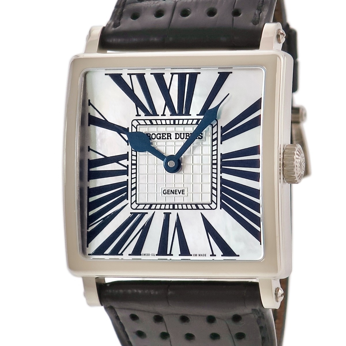 ゴールデン スクエア G40.14.0 GN1.7A 自動巻き メンズ K18WG無垢 シェル ローマン 限定28本 3年保証