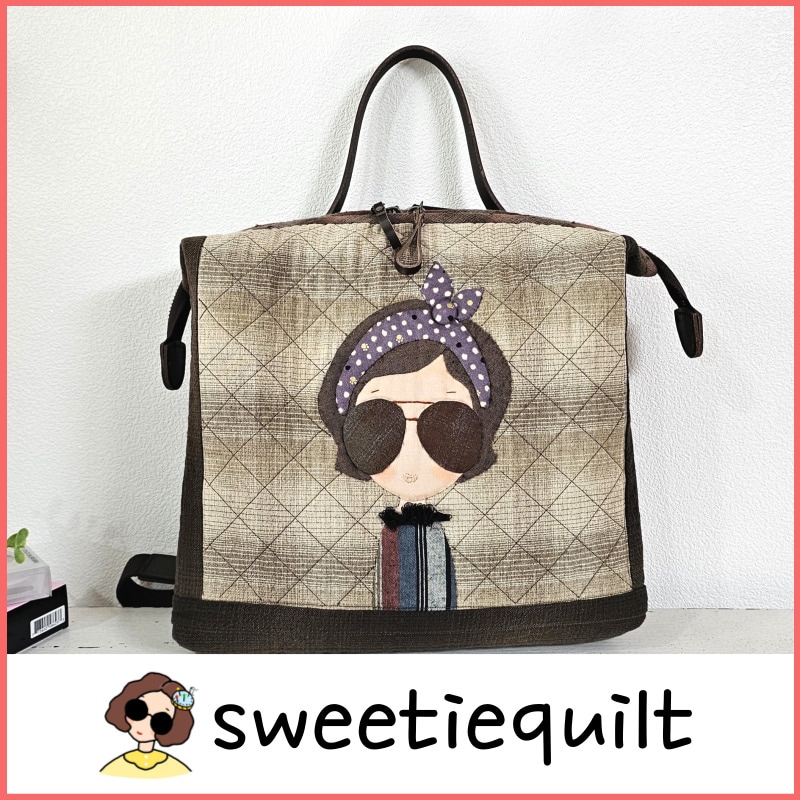 sweetiequilt/ハナ姉さんリュックサック/DIYキット/キルティング/キルティングパッケージ/
