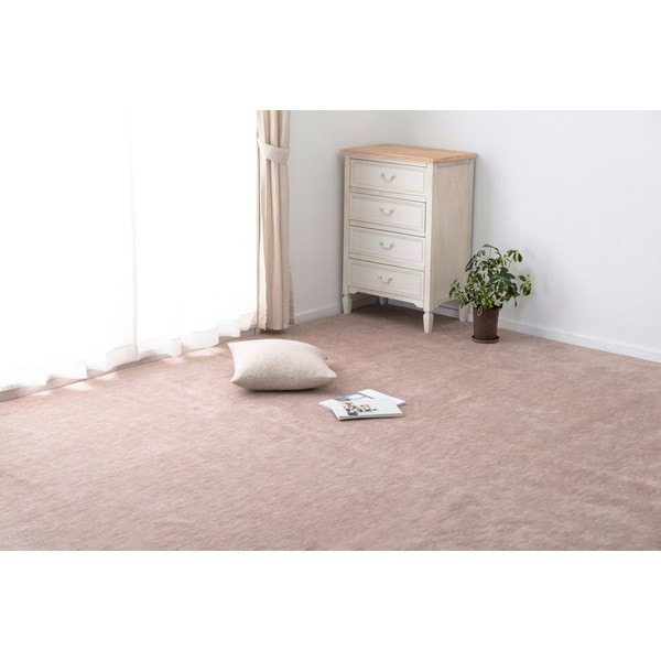 600200180 ペットにやさしい平織カーペット ラウム 本間8帖 382382 ベージュ メーカー直送 12,011円