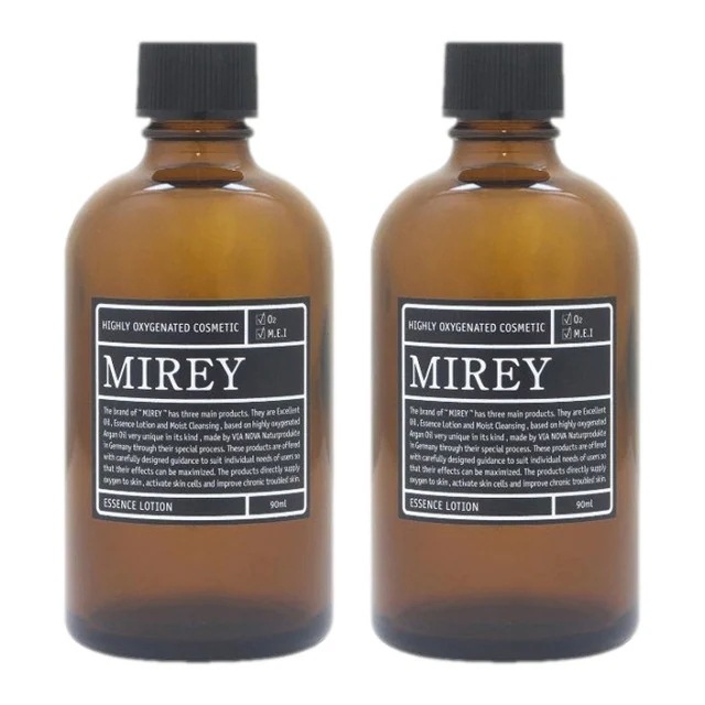 [国内正規品]ミレイ リポーションエッセンスR 90ml x 2 お得な2個セット 美容液　高保湿美容化粧水　乾燥　ヒアルロン酸　コラーゲン　アミノ酸　酸素スキンケア