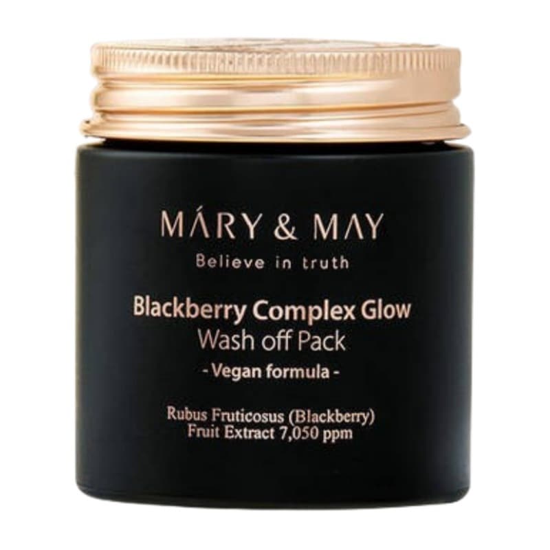 ブラックベリー コンプレックスヴぃーガンウォッシュオフパック125g/韓国化粧品