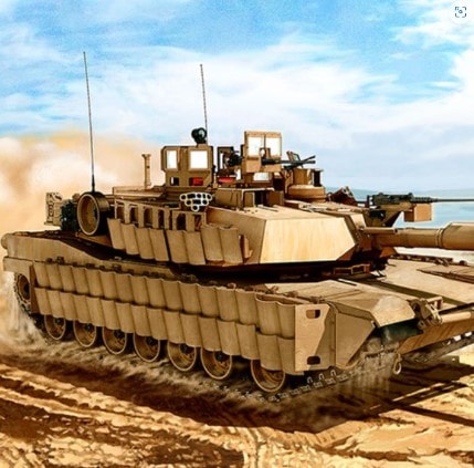 [1/35スケール] アメリカ陸軍M1A2「タスク2」, アカデミープラモデル #T13298