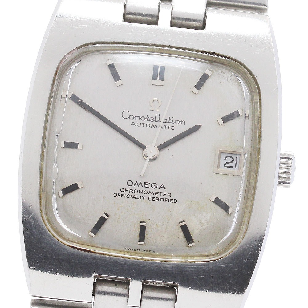 オメガ OMEGA コンステレーション デイト クロノメーター 自動巻き メンズ _846625【中古】