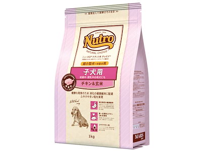 他サイト： ニュートロ　子犬用　超小型犬ー中型犬用　チキン＆玄米　１ｋｇ　プレミアムチキン　お一人様５点限り　ＣＲＣ45―02―53―20―00の商品画像