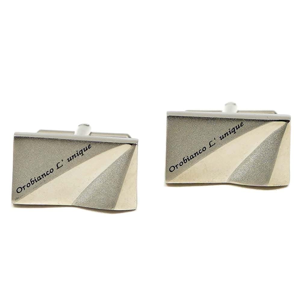 オロビアンコ ルニーク カフス メンズ シルバー Orobianco L’unique Cuffs OLC107A