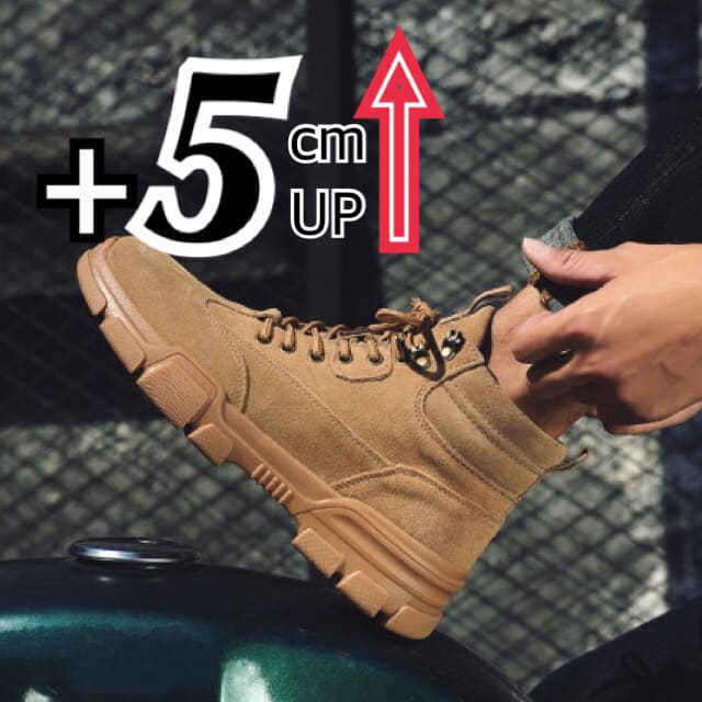 安いコストパフォーマンスブーツ メンズ 冬 シークレットシューズ 靴 バイク 身長アップ UP 高身長 身長 高くなる かっこいい 2416 店舗をフォローしてクーポンをゲット