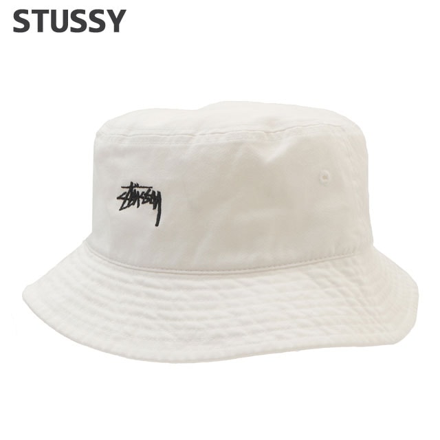 ステューシー STUSSY Stock Bucket Hat スケート ストリート エイトボール ストックロゴ ストゥーシー スチューシー 252-000536-056