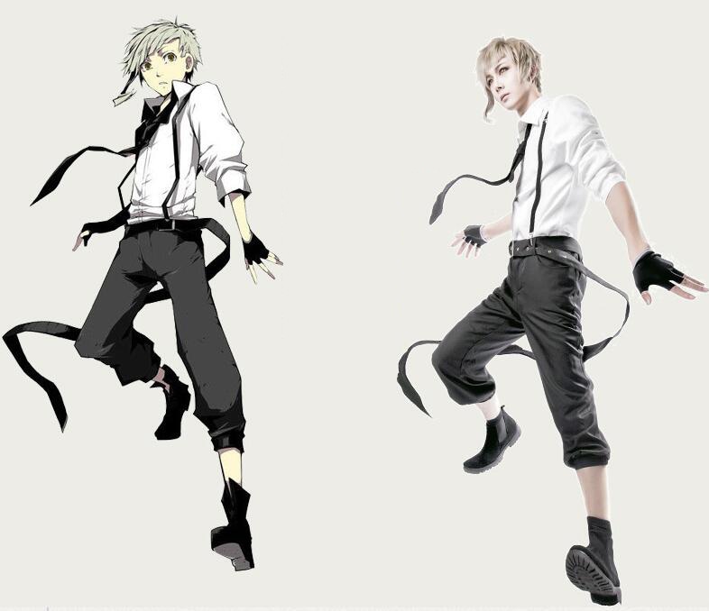 文豪ストレイドッグスなかじまあつし中島敦コスプレ衣