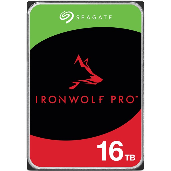 ST16000NT001 IronWolf Pro 3.5 データ復旧3年付 16TB HDD(CMR)メーカー5年保証 24時間稼働 PCNAS用 RVセンサー付 ST16000NT001