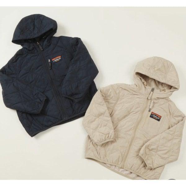 パディングサンドイッチキルティングジャンパー