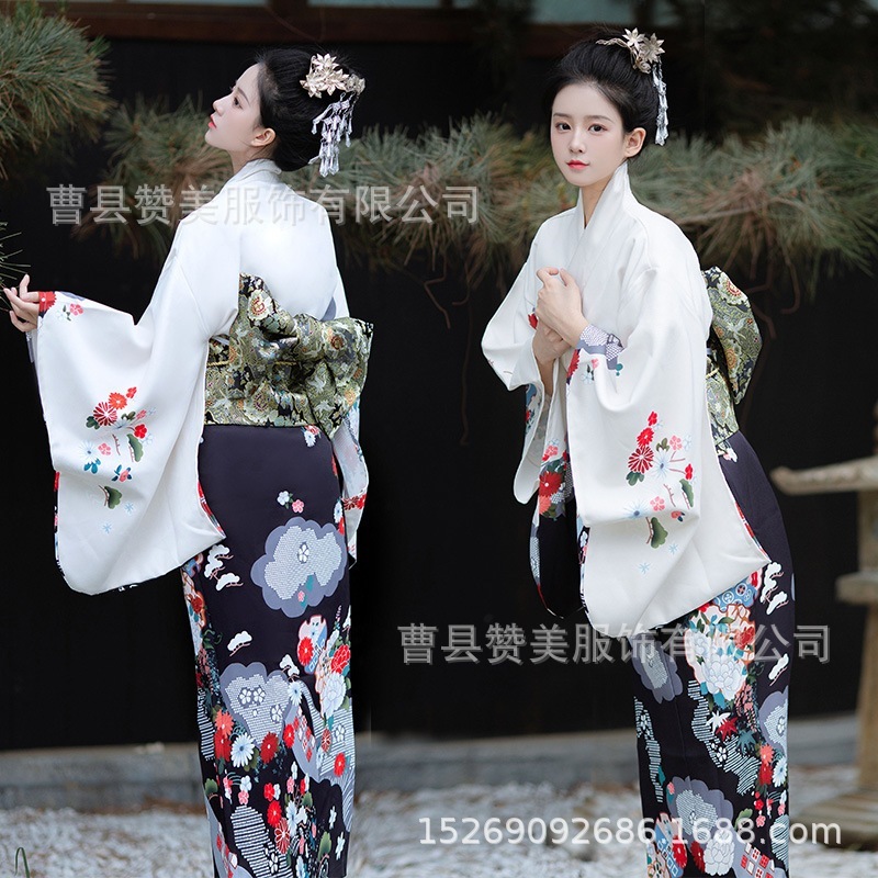 2025年 卒業式 着物 大振袖 伝統版 卒業ドレス 小紋 着物 大正浪漫風 和服セット エレガント 袴下帯 振袖 花柄 入園式 成人式 袴セット 和服 和装 大学生 コスプレ11