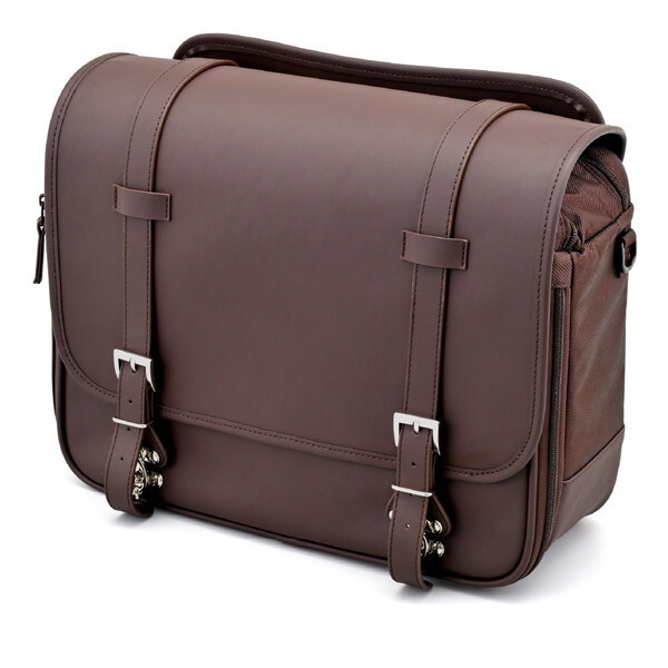 D48394Henly Begins サイドバッグ 18L DHS-55 プレーン/ブラウン