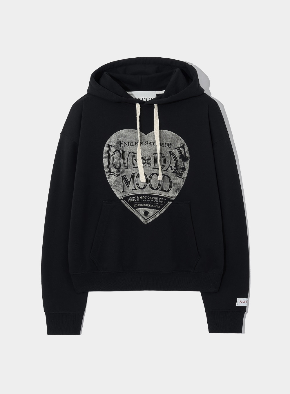 ★人気★【SATUR】★Saturday Retro Mood Graphic Hoodi.e★ ☆送料・関税込☆SATUR☆Saturday Retro Mood Graphic Hoodie☆