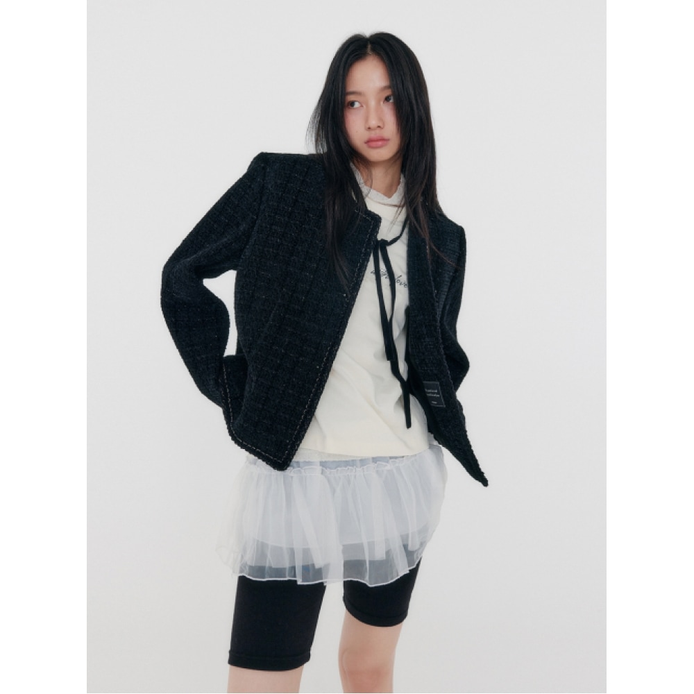 ZEEZEEZEE マイクロチュチュミニスカート (2色)