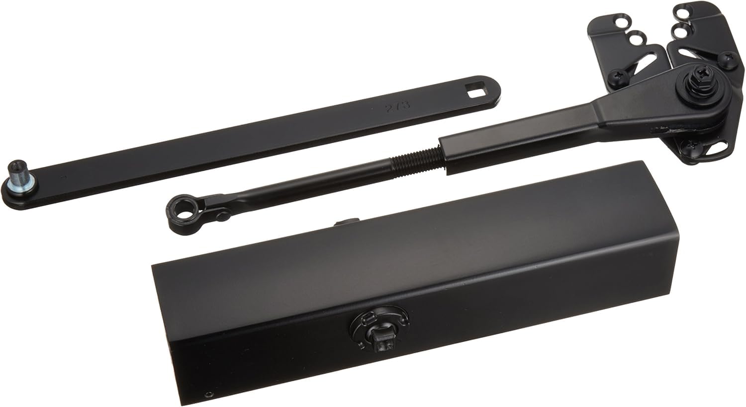 即日発送 リョービ 取替用ドアクローザー パラレル型 ストップ機能付き ブラック S-202P DB